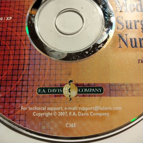 Understanding Medical surgical Nursing CD Williams Hopper 3rd edition 2007 CD - Picture 3 of 8